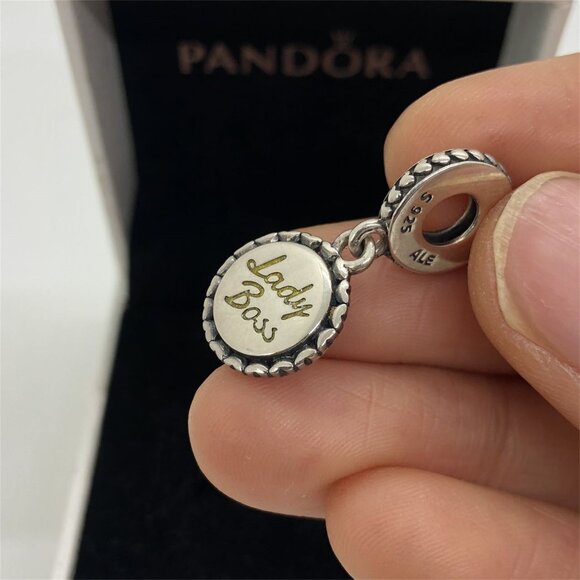 ✨🔥Pandora Lady Boss Charm 925 Sterling Silver jewelry - Picture 3 of 6